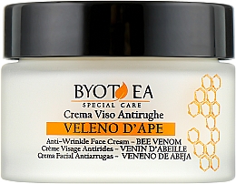 Парфумерія, косметика Крем від зморшок з бджолиною отрутою для обличчя - Byothea Anti-Wrinkle Face Cream With Bee Venom