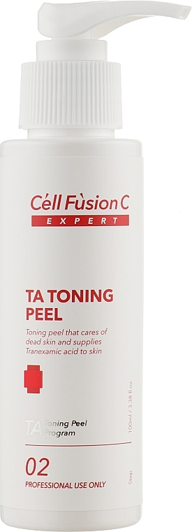 УЦЕНКА Пилинг для лица (туба с дозатором) - Cell Fusion C TA Toning Peel * — фото N1