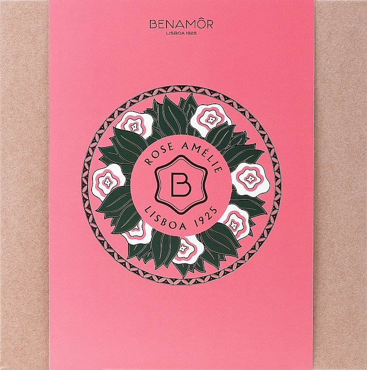 Набір - Benamor Rose Amelie (b/cr/150ml + b/lot/100ml + cr/30ml + sh/cr/100ml) — фото N2