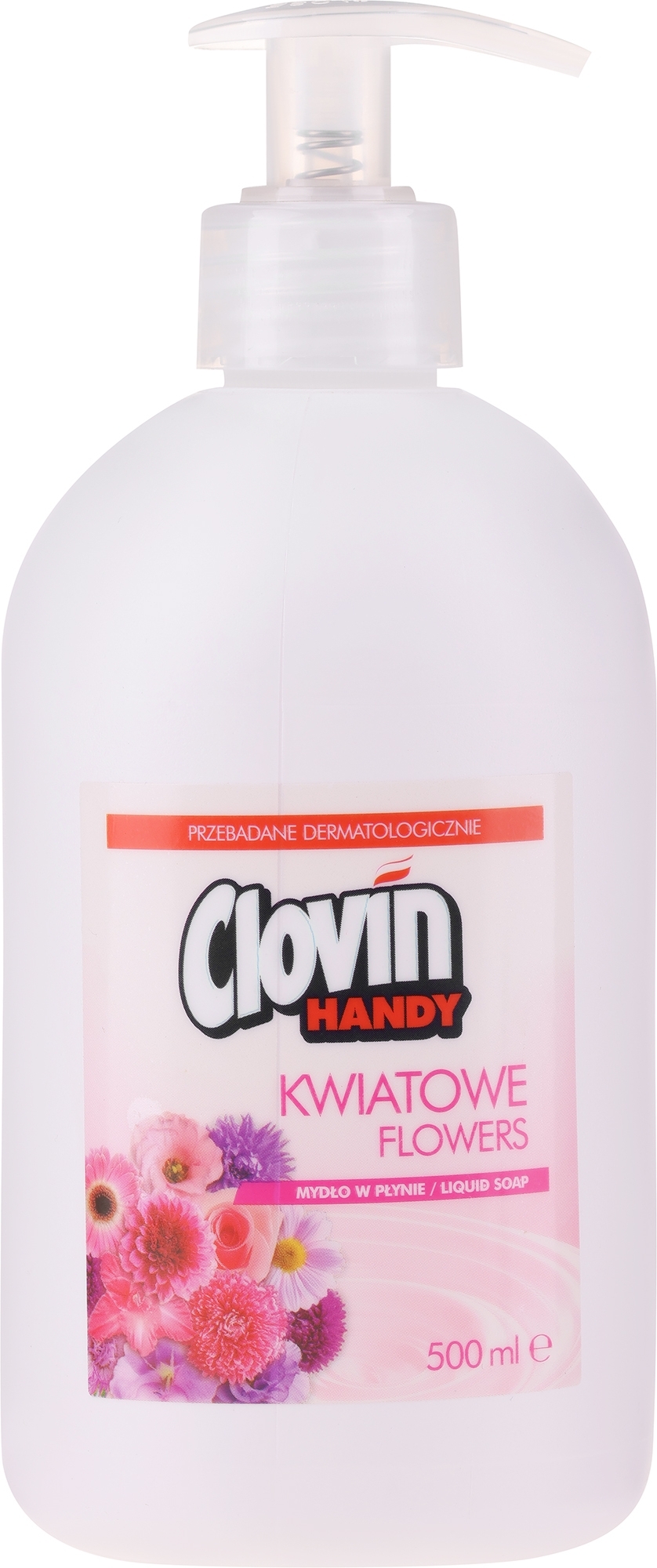 Мыло жидкое "Цветочное" - Clovin Clovin Handy Flower Antibacterial Liquid Soap — фото 500ml