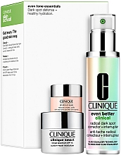 Духи, Парфюмерия, косметика Набор - Clinique Even Tone Essentials Set (serum/50ml + eye/cr/5m + f/cr/15ml)