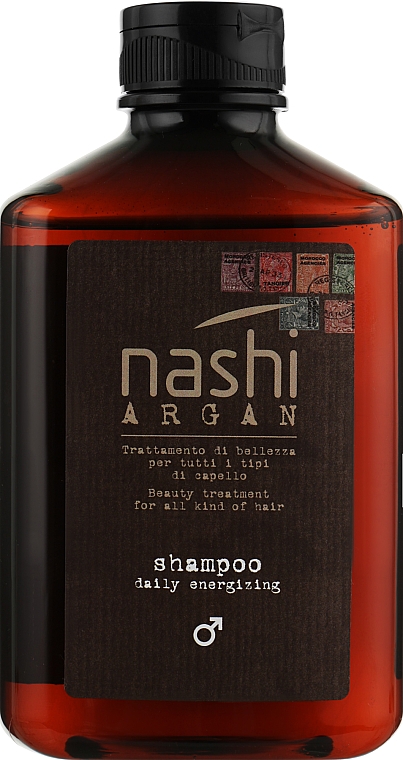 Енергетичний щоденний шампунь для чоловіків - Nashi Argan Shampoo Daily Energizing