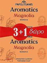 Мило тверде "Магнолія" - Papoutsanis Aromatics Magnolia — фото N1