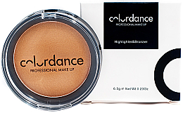 Духи, Парфюмерия, косметика УЦЕНКА Хайлайтер для лица - Colordance Highlighter & Bronzer *