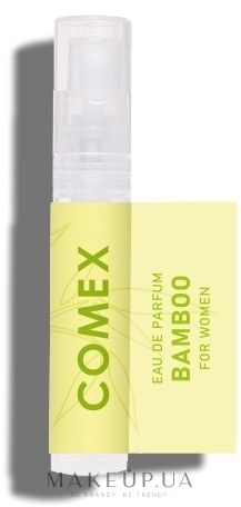 Comex Bamboo Eau De Parfum For Woman - Парфумована вода (пробник) — фото 3ml