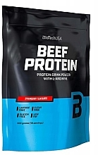 Протеин говяжий "Клубника" - BioTechUSA Beef Protein Strawberry Drink Powder — фото N1