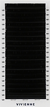 Духи, Парфюмерия, косметика Накладные ресницы "Elite", черные, 20 линий (0,07, D, 12), эко упаковка - Vivienne