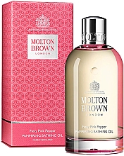 Парфумерія, косметика Molton Brown Fiery Pink Pepper Pampering Bathing Oil - Олія для ванни