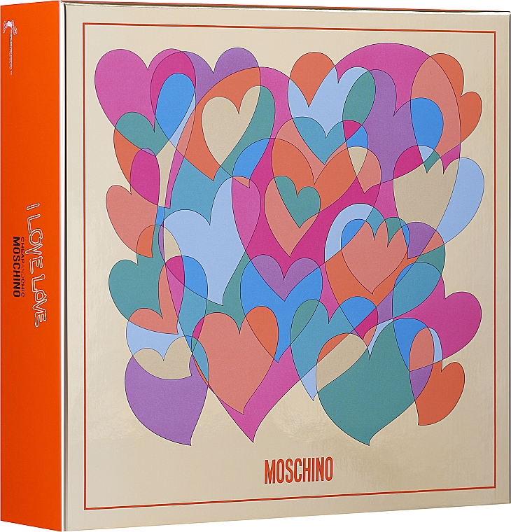 Moschino I Love Love - Набор (edt/30ml + b/lot 50ml) — фото N1