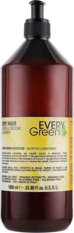 Кондиціонер для сухого волосся - Dikson Every Green Dry Hair Conditioner — фото N2