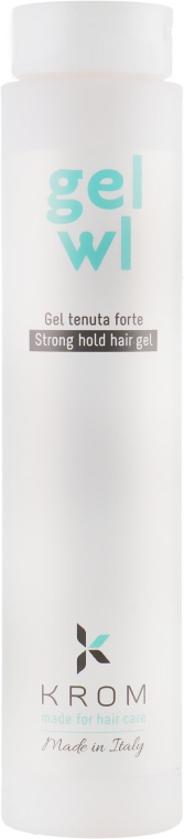 Гель для сильної фіксації волосся - Krom Gel Finish — фото N1