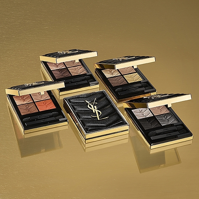 Палетка тіней для повік - Yves Saint Laurent Couture Mini Clutch Eyeshadow Palette — фото N10