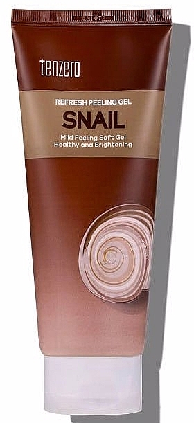 Пилинг-гель для лица с экстрактом слизи улитки - Tenzero Refresh Peeling Gel Snail  — фото N1