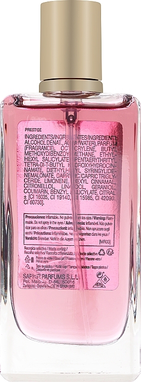 Saphir Parfums Prestige - Парфюмированная вода — фото N2