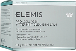 Бальзам для умывания - Elemis Pro-Collagen Water Mint Cleansing Balm — фото N3