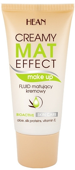 Матувальний тональний флюїд - Hean Creamy Mat Effect