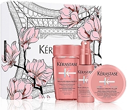 Духи, Парфюмерия, косметика Набор - Kerastase Chroma Absolu Travel Spring Gift Set (sham/250ml + h/mask/200ml + h/ser/150ml)