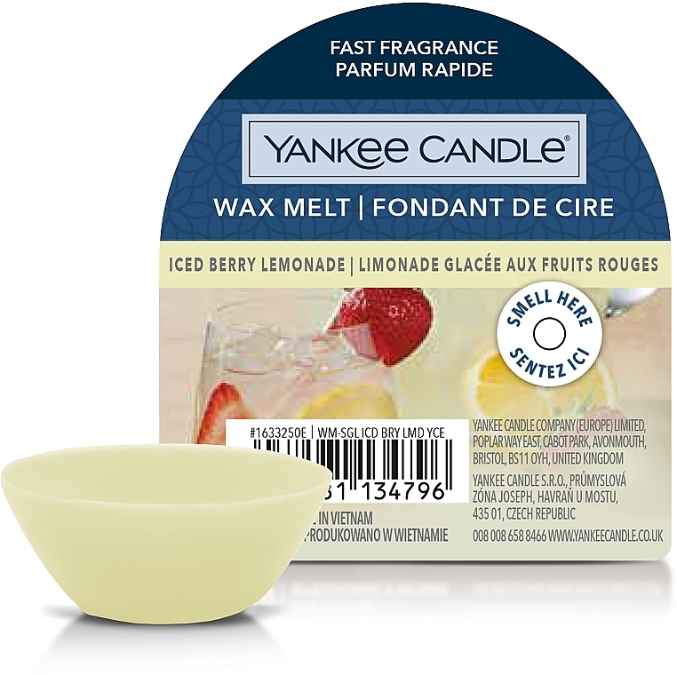 Ароматический воск - Yankee Candle Wax Melt Iced Berry Lemonade