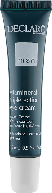Крем для области вокруг глаз тройного действия - Declare Triple Action Eye Cream anti-wrinkle — фото N1