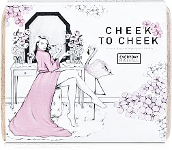 Духи, Парфюмерия, косметика Набор для лица "Cheek to Cheek" - Everyday Minerals Cheek to Cheek 7 Piece Blush & Highlighter Palette