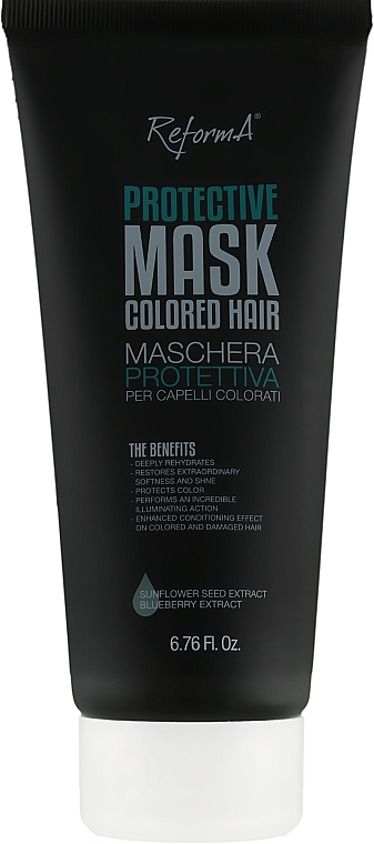 Защитная маска для окрашенных волос - ReformA Protective Mask For Colored Hair — фото N1