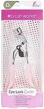 Щипцы для завивки ресниц, розовые - Brushworks Eyelash Curler Pink — фото N1