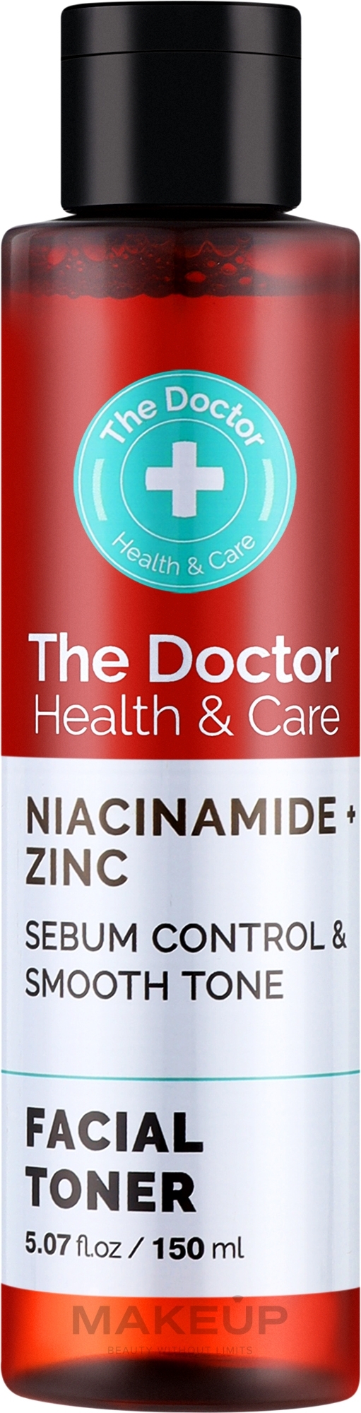 Тонер для лица - The Doctor Health & Care Niacinamide + Zinc Toner — фото 150ml