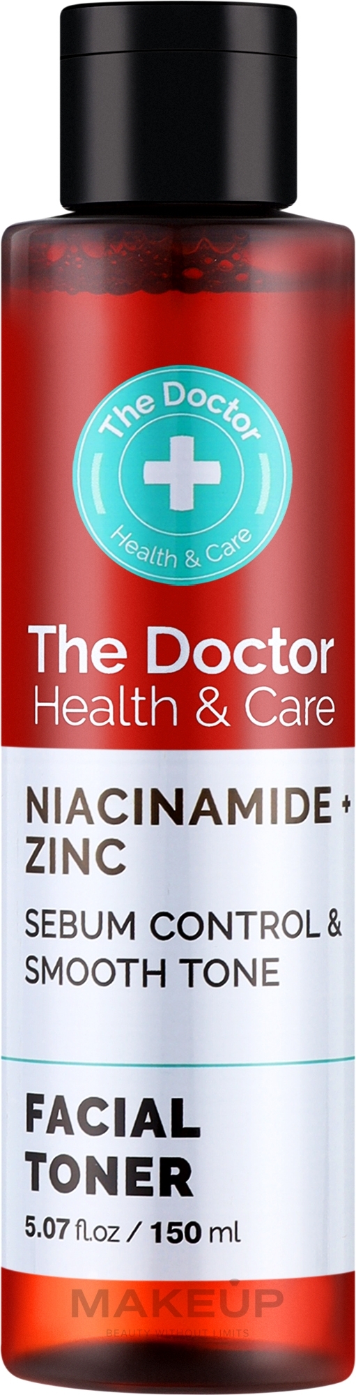 Тонер для обличчя - The Doctor Health & Care Niacinamide + Zinc Toner — фото 150ml