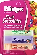 Духи, Парфюмерия, косметика Набор увлажняющих бальзамов для губ - Blistex Fruit Smoothies (3х2.83g)