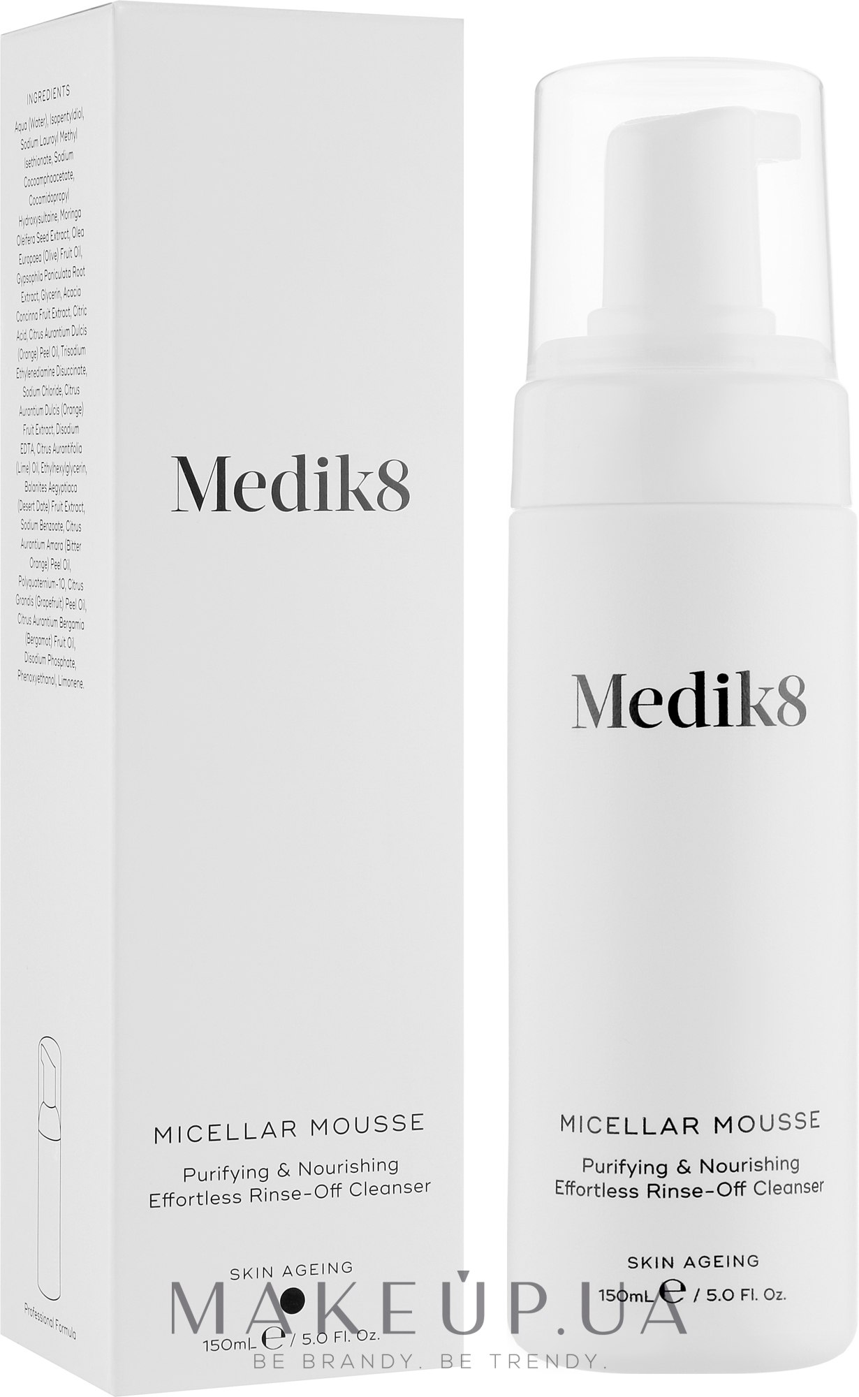 Мицеллярный мусс-пенка - Medik8 Micellar Mousse — фото 150ml