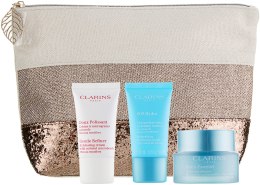 Духи, Парфюмерия, косметика Набор - Clarins Hydra-Essentiel Collection (cr/50ml + mask/15ml + cr/15ml + bag)