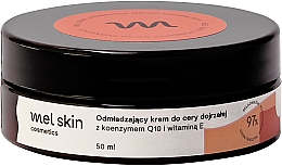 Омолаживающий крем для зрелой кожи с коэнзимом Q10 и витамином Е - Mel Skin — фото N1