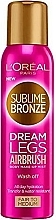 Духи, Парфюмерия, косметика Автозагар-спрей для тела - L'Oreal Paris Sublime Bronze Dream Legs Airbrush Body Make Up Mist Fair To Medium