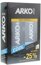 Парфумерія, косметика Набір - Arko Cool Men (sh/foam/100ml + sh/cr/50ml)