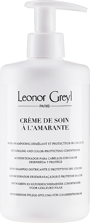 Крем-кондиционер для защиты цвета с амарантом - Leonor Greyl Specific Conditioning Masks Creme De Soin A L'amarante — фото N3