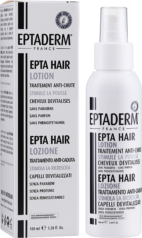 Лосьйон проти випадання волосся - Eptaderm Epta Hair Anti-Hair Loss Lotion — фото N2