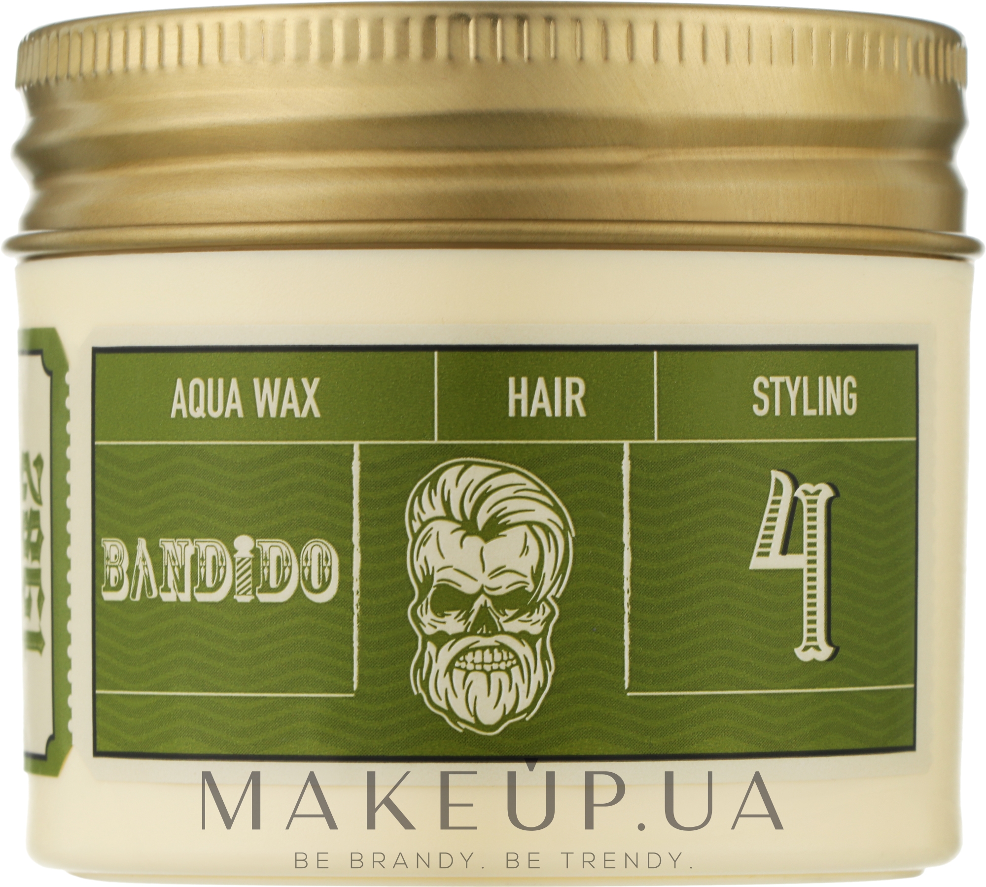 Воск для укладки волос на водной основе легкой фиксации - Bandido Aqua Wax 4 Light Green — фото 125ml