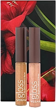 Духи, Парфюмерия, косметика Набор - Aveda Feed My Lips Lip Shimmer Topper Duo Makeup Gift Set (lip/gloss/2.5mlx2)