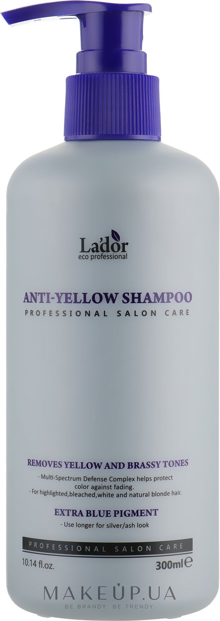 Шампунь проти жовтизни волосся - La'Dor Anti Yellow Shampoo — фото 300ml