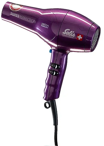 Фен для волос, фиолетовый - Solis Swiss Perfection Violet — фото N2