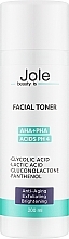 Духи, Парфюмерия, косметика Тонер для лица с кислотами АНА+РНА - Jole Facial Toner AHA+PHA Acids