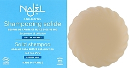 Твердый шампунь для нормальных и сухих волос - Najel — фото N1