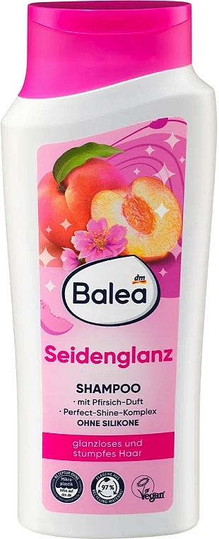 Шампунь для блиску волосся - Balea Shampoo Seidenglanz — фото N1