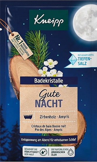 Соль для ванны - Kneipp Bath Salt Gute Nacht — фото N1
