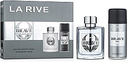 Духи, Парфюмерия, косметика La Rive Brave Man - Набор (edt/100ml + deo/150ml)