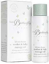 Детское масло для тела для мам и малышей "Сладких снов" - Little Butterfly London Fall Into Dreams Mother & Baby Massage Oil — фото N1