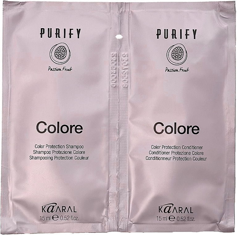 Набір пробників для волосся - Kaaral Colore (shm/15ml + cond/15ml) — фото N1