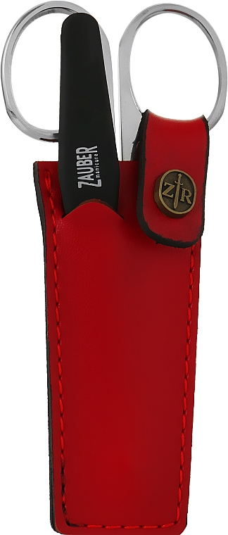 Маникюрный набор 2 предмета, MS-104, красный - Zauber — фото N2