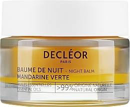 Ночной бальзам антиоксидант против признаков усталости кожи лица - Decleor Aromessence Green Mandarin Night Balm — фото N1