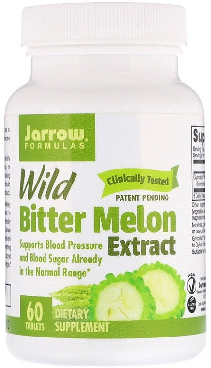 Харчові добавки "Екстракт дикої гіркої дині" - Jarrow Formulas Wild Bitter Melon Extract, 1500 mg — фото N1